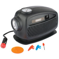Draper 80999 - Draper 80999 - 12V Mini Analogue Air Compressor (250Psi Max.)