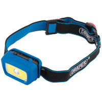 Draper 66019 - Draper 66019 - CREE and COB LED Head Lamp (3W) (3 x AAA batteries)