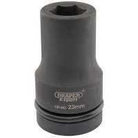 Draper Expert 05138 - Draper Expert 05138 - Expert 23mm 1" Square Drive Hi-Torq® 6 Point Deep Impact Socket