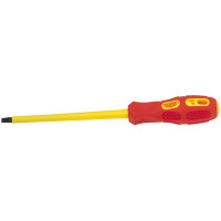Draper Expert 69220 - Draper Expert 69220 - 6.5mm x 150mm Fully Insulated Plain Slot Screwdriver (Sold Loose)