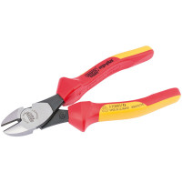 Draper Expert 50251 - Draper Expert 50251 - Expert 180mm Ergo Plus® Fully Insulated High Leverage VDE Diagonal Side Cutters