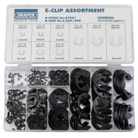 Draper 63941 - Draper 63941 - E Clip Assortment (300 Piece)