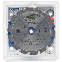 Draper Expert 09497 - Draper Expert 09497 - Expert TCT Saw Blade - Nail Cutting 184X30mmx14T