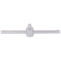 Draper Expert 16786 - Draper Expert 16786 - 1/4" Square Drive Satin Chrome Sliding T Bar