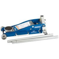 Draper 31479 - Draper 31479 - Aluminium and Steel Trolley Jack (2.5 tonne)