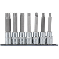 Draper Expert 16338 - Draper Expert 16338 - 1/2" Sq. Dr. Draper TX-STAR® Security Socket Bit Set (7