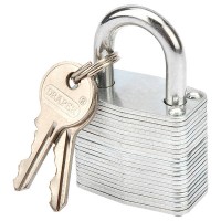 Draper 14019 - Draper 14019 - 30mm Laminated Steel Padlock