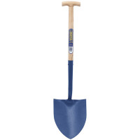 Draper Expert 10875 - Draper Expert 10875 - Expert Solid Forged Round Mouth T-Handle Shovel with Ash Shaft
