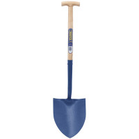 Draper Expert 10875 - Draper Expert 10875 - Expert Solid Forged Round Mouth T-Handle Shovel with Ash Sha