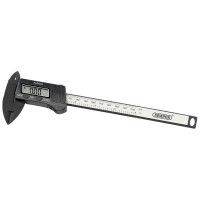 Draper 24816 - Draper 24816 - 150mm or 6" Carbon Fibre Digital Caliper Gauge