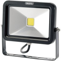 Draper 66033 - Draper 66033 - 1300 Lumen COB LED Slimline Wall Mounted Floodlights (20W)