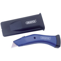Draper 55059 - Draper 55059 - Heavy Duty Retractable Trimming Knife with Quick Change Blade Facility