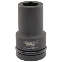 Draper Expert 05140 - Draper Expert 05140 - Expert 25mm 1" Square Drive Hi-Torq® 6 Point Deep Impact Socket