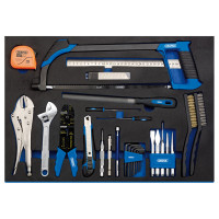 Draper Expert 63547 - Draper Expert 63547 - Tool Kit in Full Plus Drawer EVA Insert Tray (36 Piece)