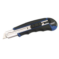 Draper 72144 - Draper 72144 - 18mm Retractable Knife with Seven Segment Blade