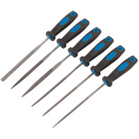 Draper 83480 - Draper 83480 - 150mm Soft Grip Needle File Set (6 Piece)