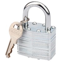 Draper 14020 - Draper 14020 - 40mm Laminated Steel Padlock