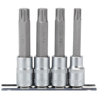 Draper Expert 16345 - Draper Expert 16345 - 1/2" Sq. Dr. Ribe® Socket Bit Set (4 piece)