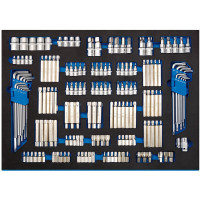 Draper Expert 63516 - Draper Expert 63516 - Bit Set in Full Plus Drawer EVA Insert Tray (167 Piece)