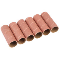 Draper 25189 - Draper 25189 - Pack of Six 38mm Aluminium Oxide Sanding Sleeves for 10773