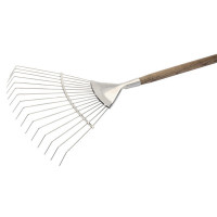 Draper Expert 44983 - Draper Expert 44983 - Expert Stainless Steel Lawn Rake with FSC Ash Handle