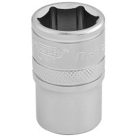 Draper Expert 16607 - Draper Expert 16607 - 1/2" Square Drive 6 Point Metric Socket (17mm)