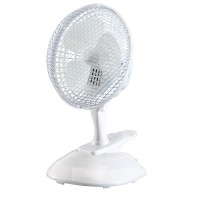 Draper 08710 - Draper 08710 - Clip-On Desk Fan (6")