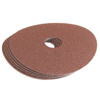 Draper 58610 - Draper 58610 - 115mm 36Grit Aluminium Oxide Sanding Disc Pack of 5