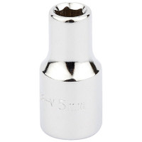 Draper Expert 12469 - Draper Expert 12469 - Expert 5.0mm 1/4" Square Drive Hi-Torq® 6 Point Socket (Sold Loose)