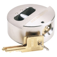 Draper Expert 64525 - Draper Expert 64525 - Expert 73mm Diameter Solid Steel Padlock with Concealed Hardened Steel Shackle and 2 Keys