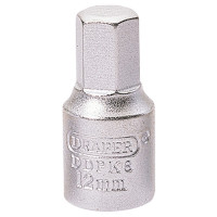 Draper 38326 - Draper 38326 - 12mm Hexagon 3/8 Square Drive Drain Plug Key