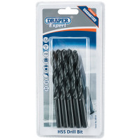 Draper Expert 38818 - Draper Expert 38818 - Expert 10.5mm HSS Drills Card Of 5