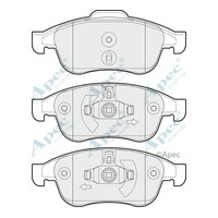 PAD1669 -  PAD1669 - Brake Pad Set (Front)