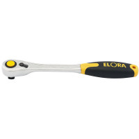 25930 - 270mm 1/2" Square Drive Elora Fine Tooth Quick Release Soft Grip Reversible Ratchet