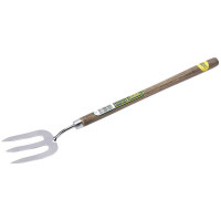 Draper 20636 - Draper 20636 - Stainless Steel Weeding Fork with Intermediate Length Ash Handle