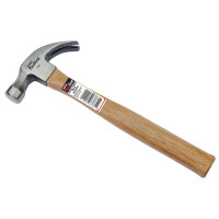 67665 - Claw Hammer with Hardwood Shaft (450g)
