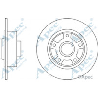 DSK2843 -  DSK2843 - Brake Disc (Single) (Rear)