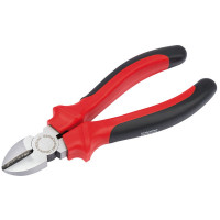 68302 - 180mm Heavy Duty Diagonal Side Cutter with Soft Grip Handles
