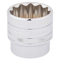 Draper Expert 33594 - Draper Expert 33594 - 1/2" Square Drive Hi-Torq® 12 Point Socket (36mm)