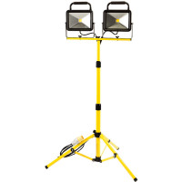 Draper 66060 - Draper 66060 - 110V Twin COB LED Worklamp with Tripod (50W)