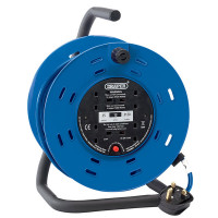 Draper 26342 - Draper 26342 - 230V Four Socket Industrial Cable Reel (25M)