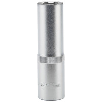 Draper Expert 09880 - Draper Expert 09880 - Expert 14mm 1/2" Square Drive Hi-Torq® Satin Chrome 6 Point Deep Socket