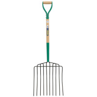 Draper 63578 - Draper 63578 - 10 Prong Manure Fork with Wood Shaft and MYD Handle