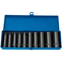 Draper Expert 38369 - Draper Expert 38369 - 1/2" Sq. Dr. Draper HI-TORQ® Metric Deep Impact Socket Set (10 Piece)