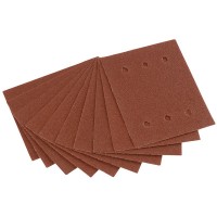 Draper 73523 - Draper 73523 - Ten 115 x 145mm 60 Grit Aluminium Oxide Sanding Sheets