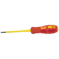 Draper Expert 69216 - Draper Expert 69216 - 2.5mm x 75mm Fully Insulated Plain Slot Screwdriver (Sold Loose)