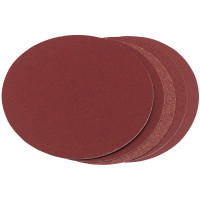 Draper 83860 - Draper 83860 - Five Assorted Grit Aluminium Oxide Sanding Discs (150mm)