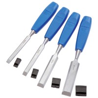 Draper 69619 - Draper 69619 - Bevel Edge Wood Chisel Set (4 Piece)