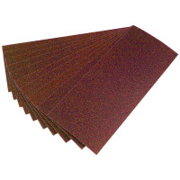 Draper 59105 - Draper 59105 - Ten 280 x 115mm 60 Grit Aluminium Oxide Sanding Sheets