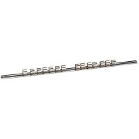 Draper 50583 - Draper 50583 - 1/2" Sq. Dr. Retaining Bar with 14 Clips (400mm)